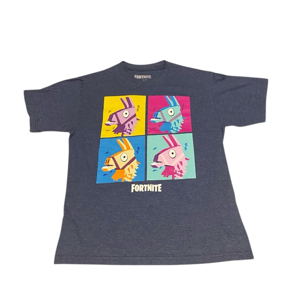 Fortnite Loot Llama T-Shirt Short Sleeve Boys Size Medium